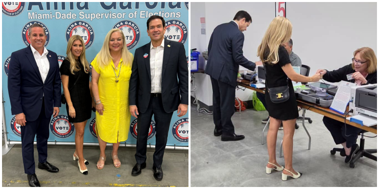 Dariel Fernández, Jeanette Rubio, Alina García, Marco Rubio