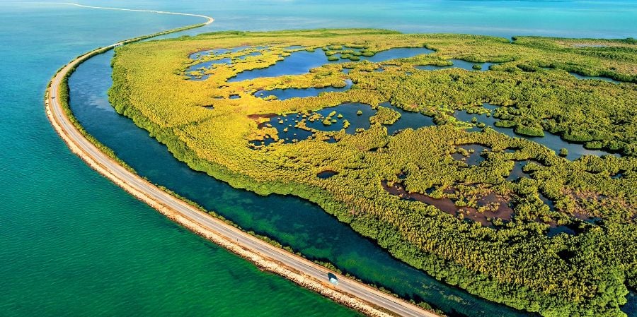 Pedraplén a cayo Santa María