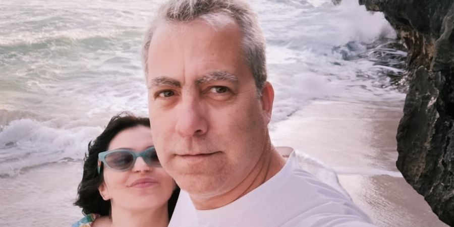 Senén Casas Más junto a Ana Hurtado
