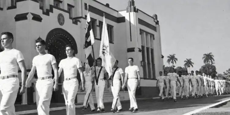 Academia Naval del Mariel en los años 50