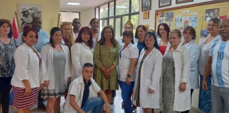 Médicos cubanos en Uruguay