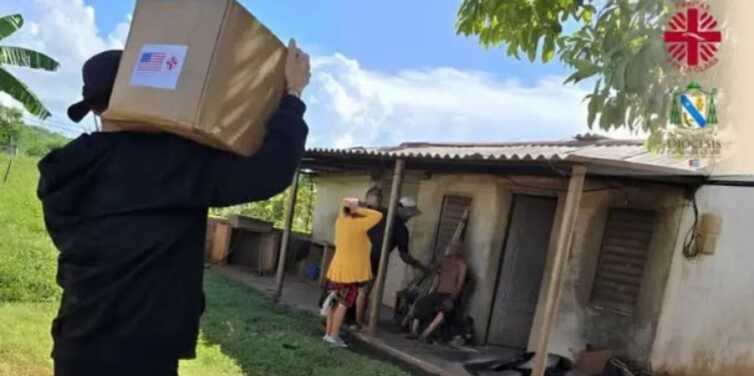 Ayuda humanitaria de EE.UU. repartida en la diócesis de Santa Clara