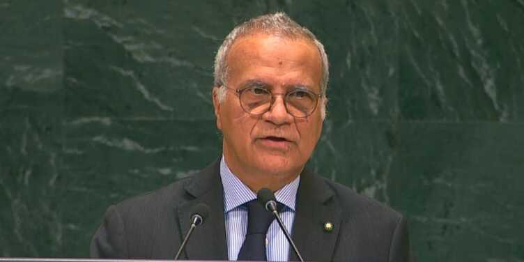 Giorgio Marrapodi, embajador de Italia ante la ONU, país que se abstuvo este miércoles en la votación sobre el embargo