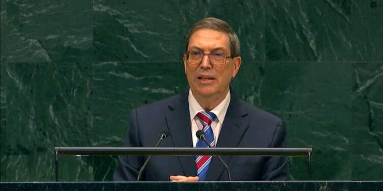 Bruno Rodríguez Parrilla en la ONU